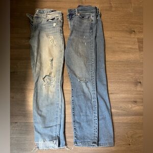 BUNDLE 7 For All Mankind Distressed Jeans